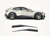 Ferrari SUV concept car with window decal graphics on a white background
